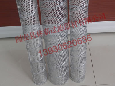 菱形絲網(wǎng)螺旋咬口骨架